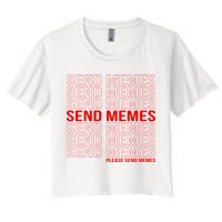 Please Send Memes Crop Top