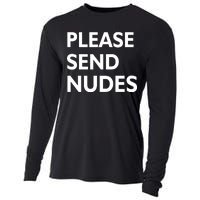 Please Send Nudes Cooling Performance Long Sleeve Crew