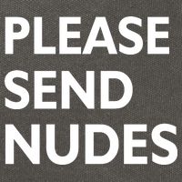 Please Send Nudes Cotton Canvas Backpack