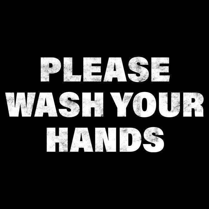 Please Wash Your Hands Coronavirus Zip Tote Bag