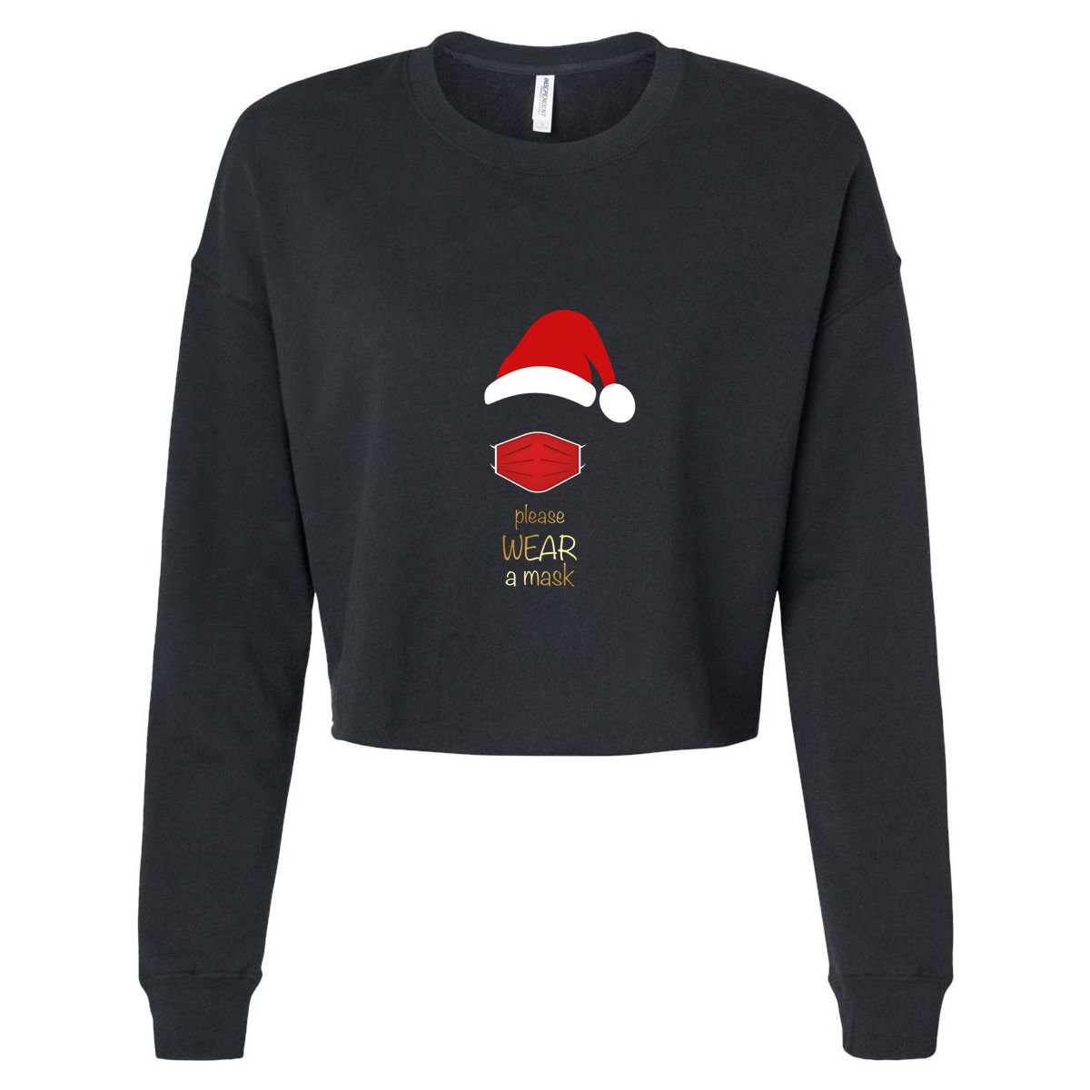 Please Wear A Mask Santa Reminder Cool Comfort Performance Bucket Hat
