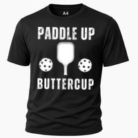 Pickleball Lover Funny Paddle Up Buttercup Gift Cooling Performance Crew T-Shirt