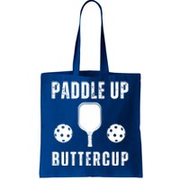 Pickleball Lover Funny Paddle Up Buttercup Gift Tote Bag