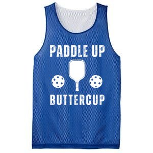 Pickleball Lover Funny Paddle Up Buttercup Gift Mesh Reversible Basketball Jersey Tank