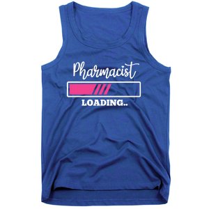 Pharmacist Loading Funny Pharmacy Student Graduation Gift Tank Top