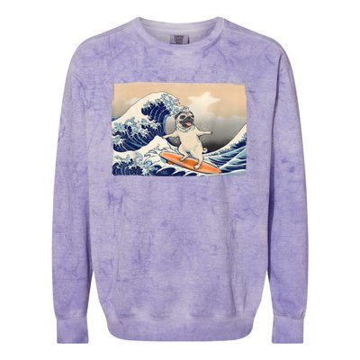 Pug Lover Funny Pug Funny Dog Pug Owner Colorblast Crewneck Sweatshirt