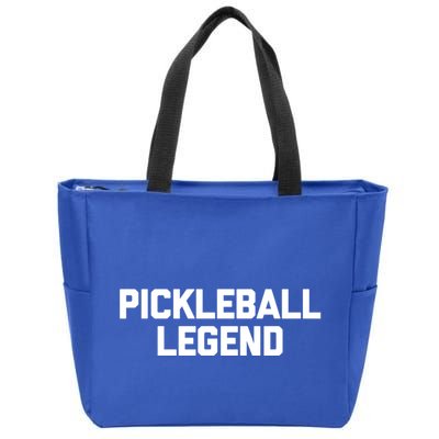 Pickleball Legend Funny Giftfunny Saying Sarcastic Novelty Pickleball Cute Gift Zip Tote Bag