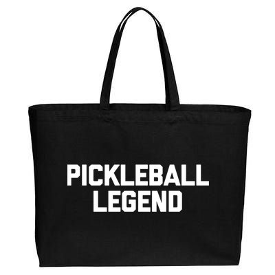 Pickleball Legend Funny Giftfunny Saying Sarcastic Novelty Pickleball Cute Gift Cotton Canvas Jumbo Tote