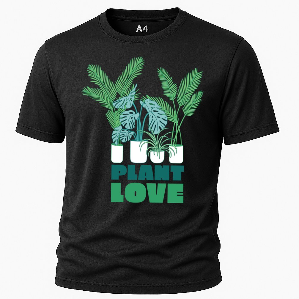 Plant Lover Fern Monstera Gift Cooling Performance Crew T-Shirt