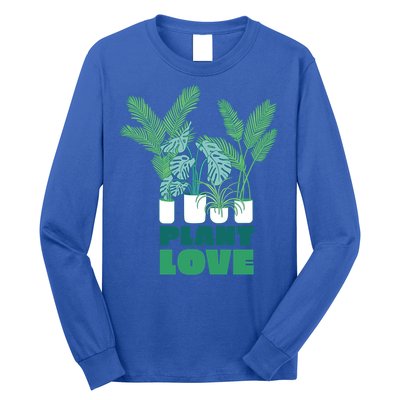 Plant Lover Fern Monstera Gift Long Sleeve Shirt