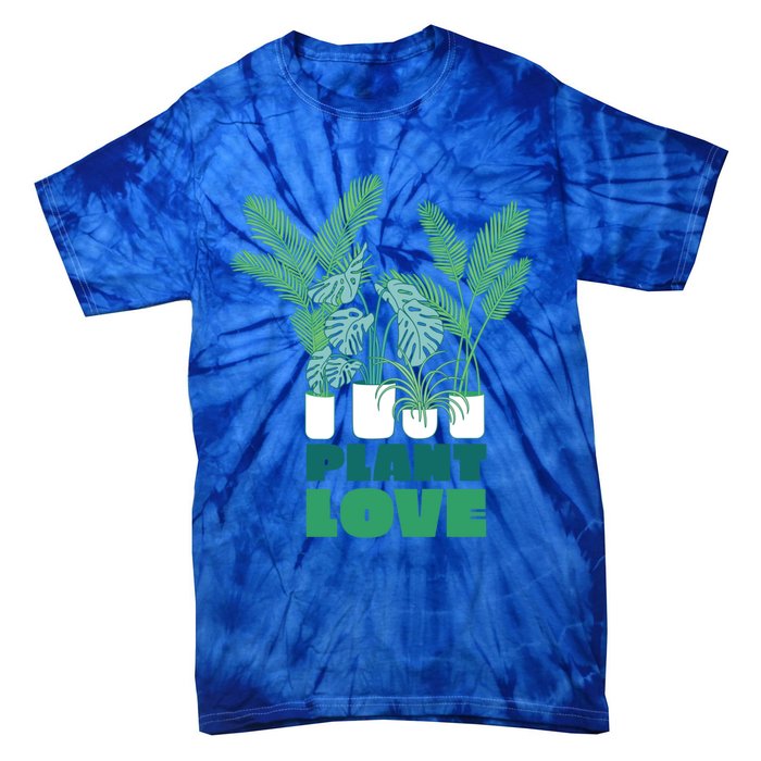 Plant Lover Fern Monstera Gift Tie-Dye T-Shirt