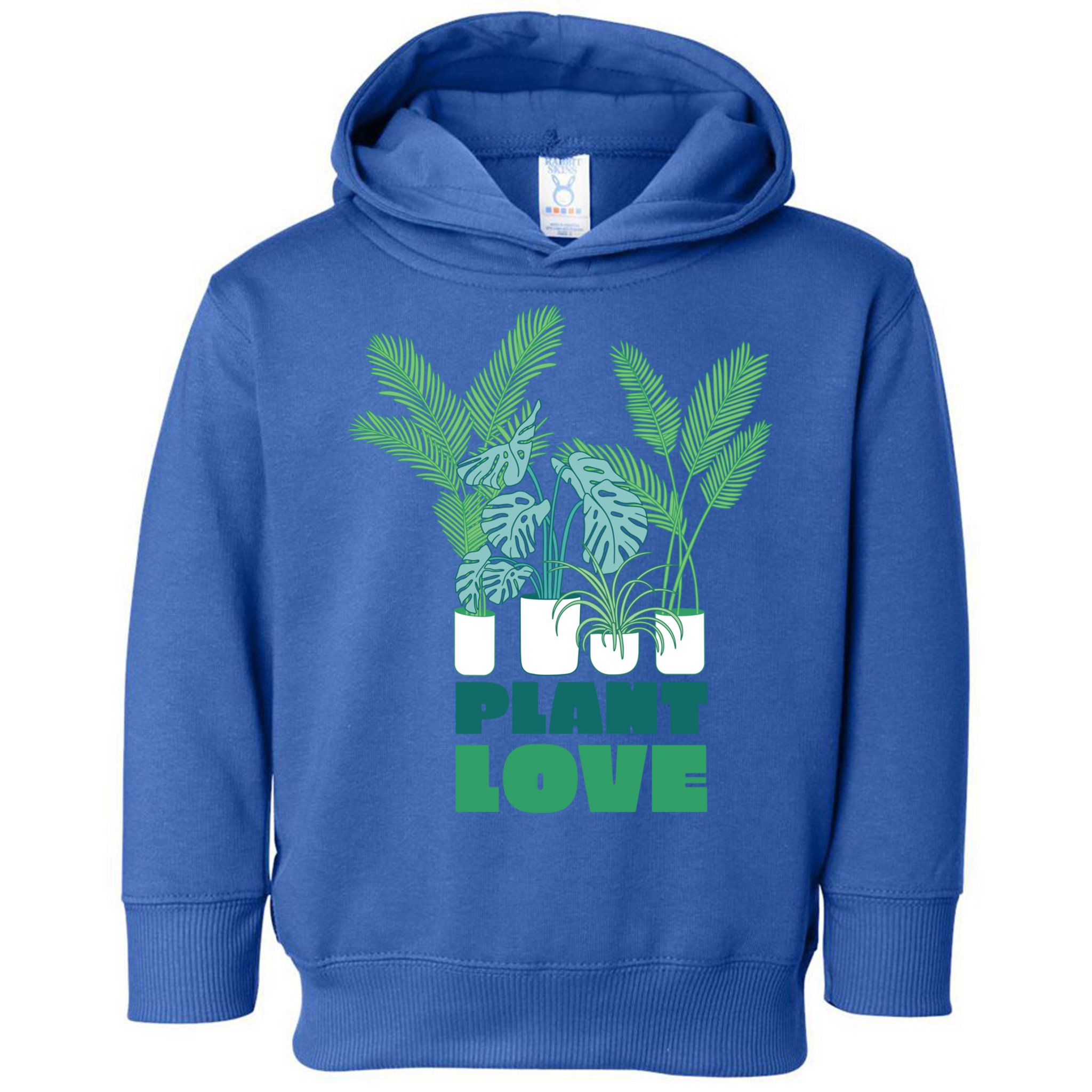 Plant Lover Fern Monstera Gift Toddler Hoodie