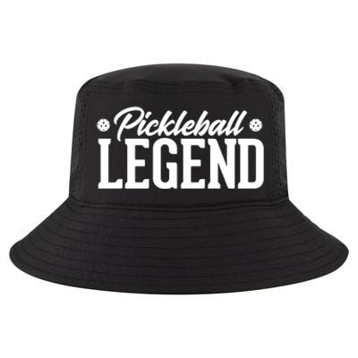 Pickleball Legend Funny Team Ball Sports Gift Cool Comfort Performance Bucket Hat