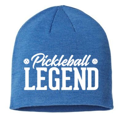 Pickleball Legend Funny Team Ball Sports Gift Sustainable Beanie