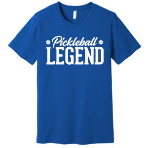 Pickleball Legend Funny Team Ball Sports Gift Premium T-Shirt