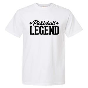 Pickleball Legend Funny Team Ball Sports Gift Garment-Dyed Heavyweight T-Shirt