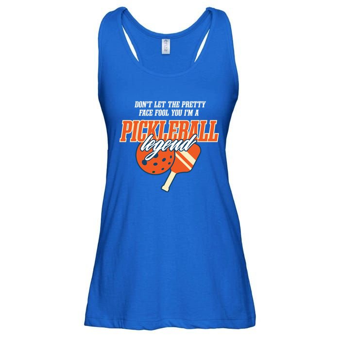 Pickleball Legend Funny Dinking Hobby Sports Gift Ladies Essential Flowy Tank