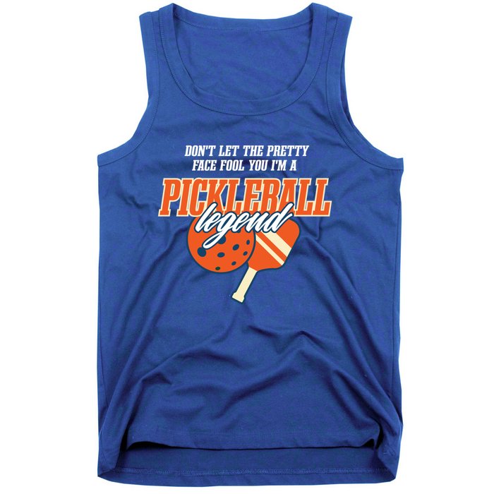 Pickleball Legend Funny Dinking Hobby Sports Gift Tank Top