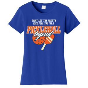 Pickleball Legend Funny Dinking Hobby Sports Gift Women's T-Shirt