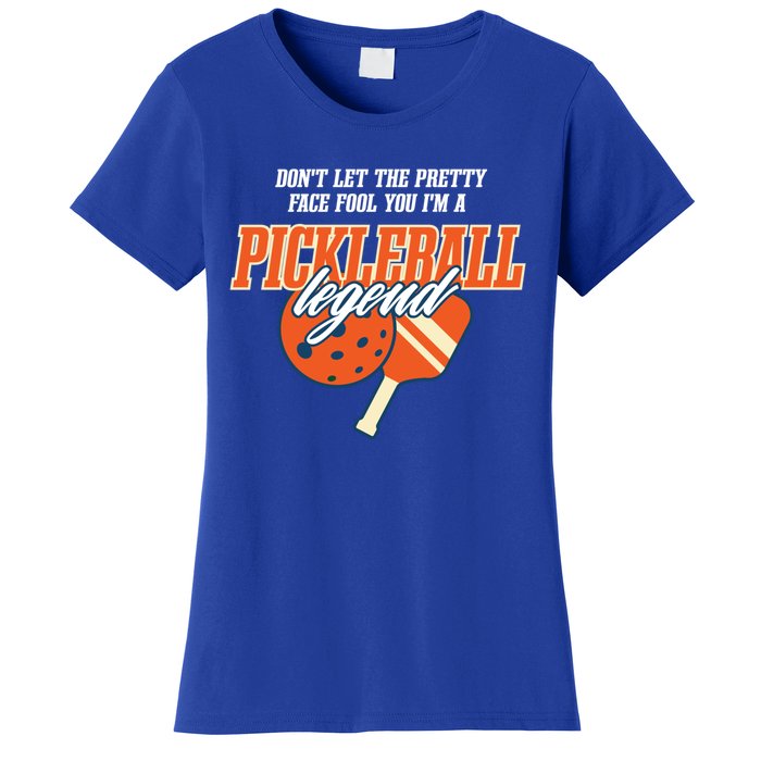 Pickleball Legend Funny Dinking Hobby Sports Gift Women's T-Shirt