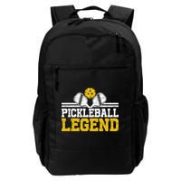 Pickleball Legend Funny Vintage Distressed Meaningful Gift Backpack