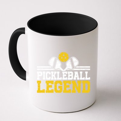 Pickleball Legend Funny Vintage Distressed Meaningful Gift Mug