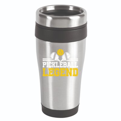 Pickleball Legend Funny Vintage Distressed Meaningful Gift 16oz Travel Tumbler