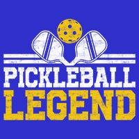 Pickleball Legend Funny Vintage Distressed Meaningful Gift Visor