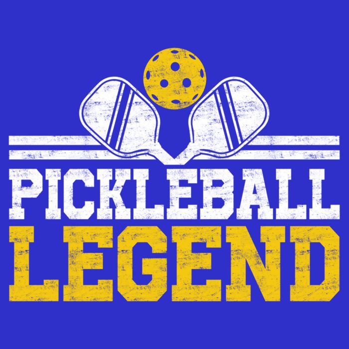 Pickleball Legend Funny Vintage Distressed Meaningful Gift Visor