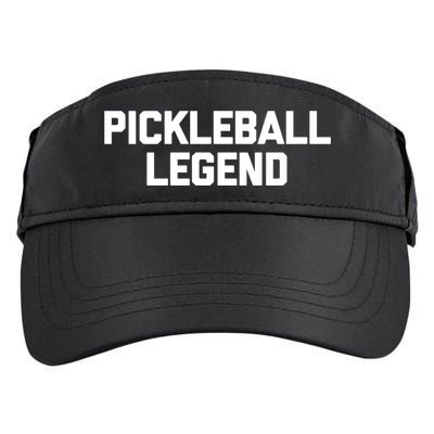 Pickleball Legend Funny Saying Sarcastic Novelty Pickleball Funny Gift Adult Drive Performance Visor
