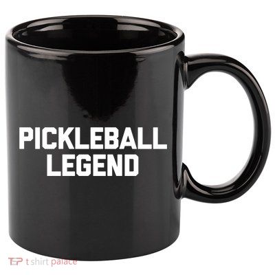 Pickleball Legend Funny Saying Sarcastic Novelty Pickleball Funny Gift 11oz C Handle Ceramic Mug