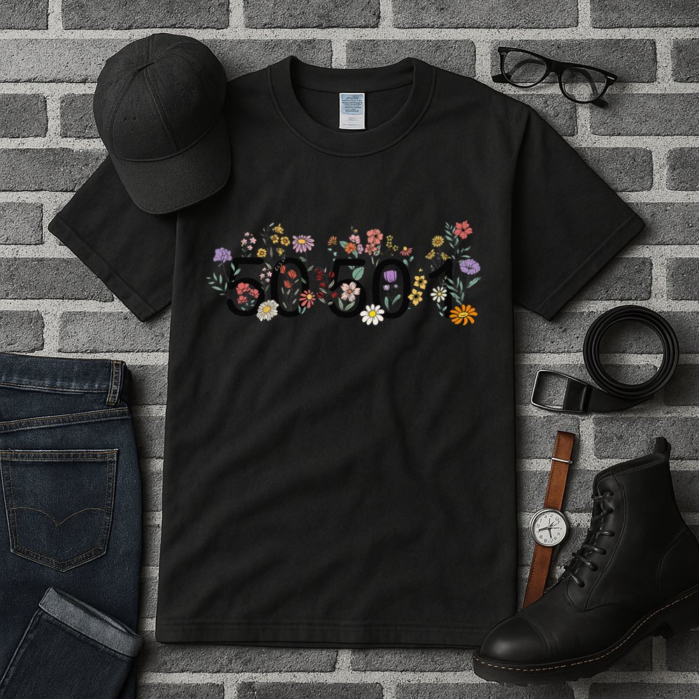 President Liberal Floral 50501 50Protest 50States 1Movement Tall T-Shirt
