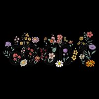 President Liberal Floral 50501 50Protest 50States 1Movement 16 in Basic Backpack