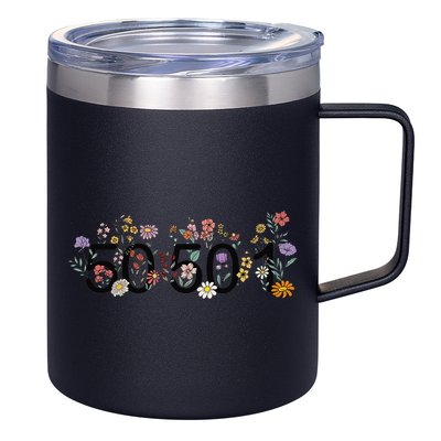 President Liberal Floral 50501 50Protest 50States 1Movement 12oz Stainless Steel Coffee Mug