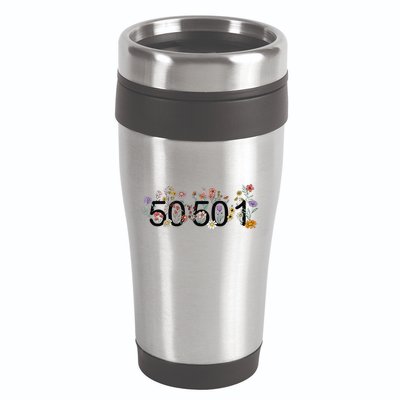 President Liberal Floral 50501 50Protest 50States 1Movement 16oz Travel Tumbler