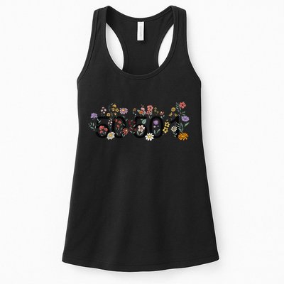 President Liberal Floral 50501 50Protest 50States 1Movement Womens Tank Top