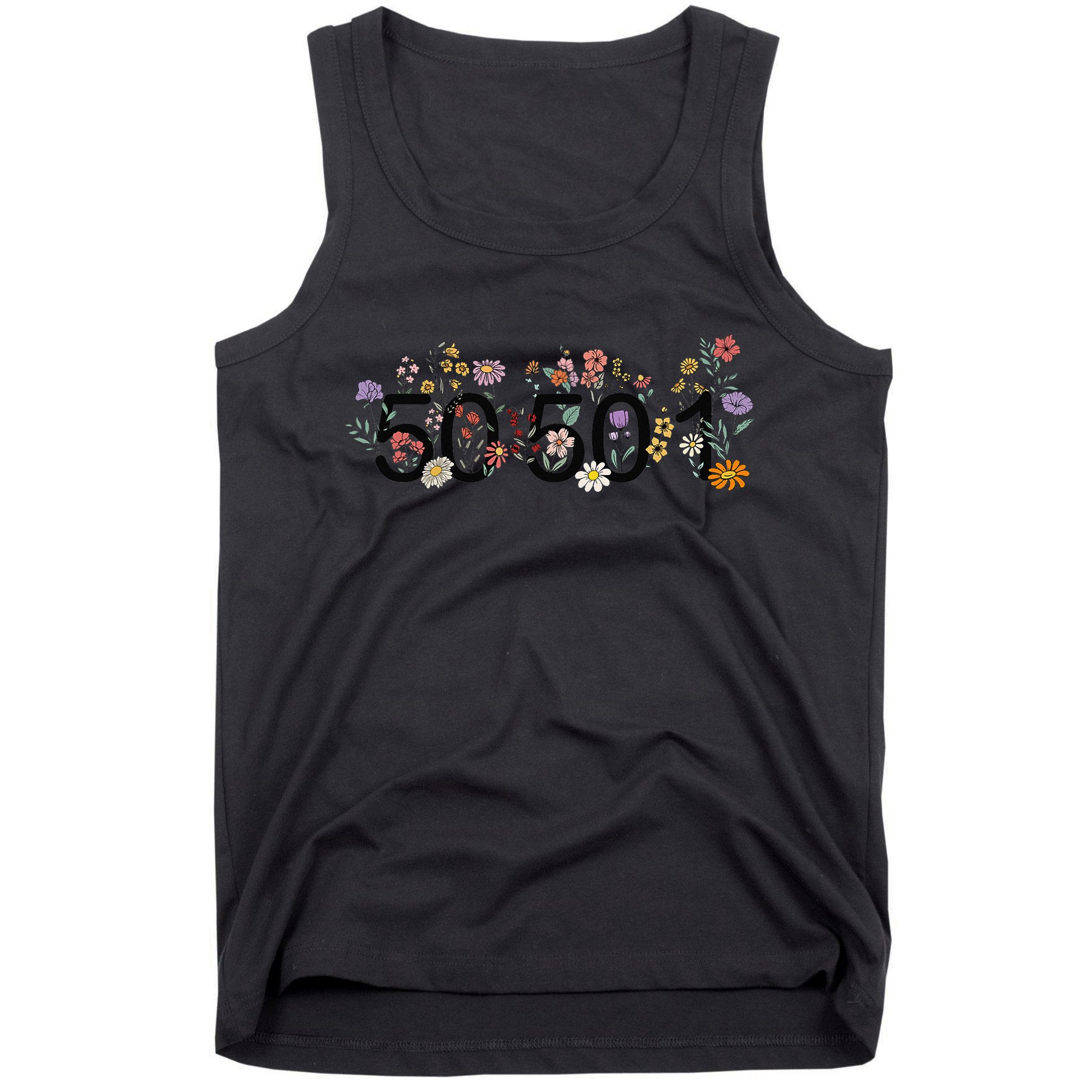 President Liberal Floral 50501 50Protest 50States 1Movement Tank Top