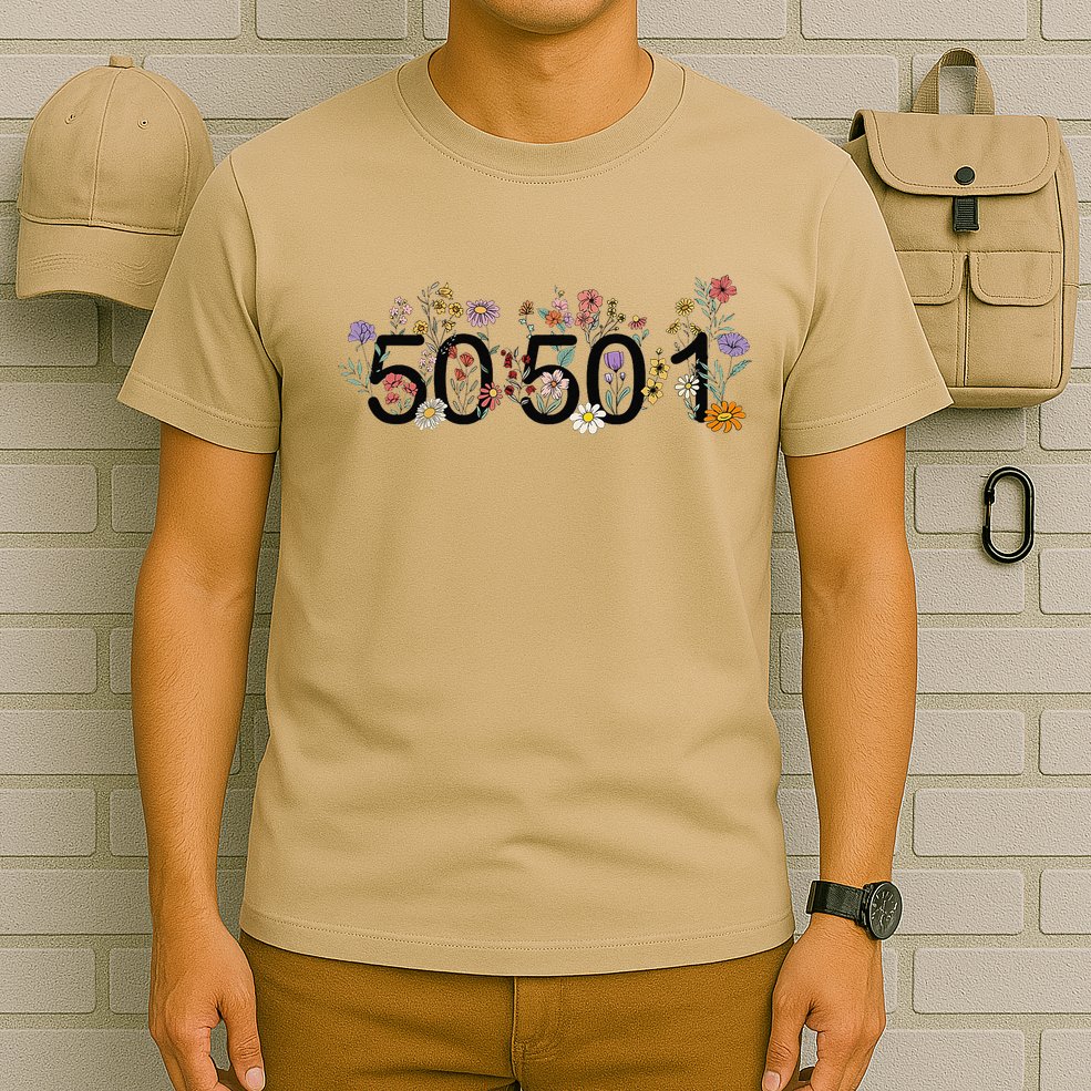President Liberal Floral 50501 50Protest 50States 1Movement T-Shirt