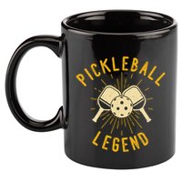 Pickleball Legend Funny Pickleball Gift 11oz C Handle Ceramic Mug