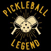 Pickleball Legend Funny Pickleball Gift Cooling Performance Long Sleeve Crew
