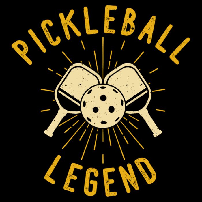 Pickleball Legend Funny Pickleball Gift Cooling Performance Long Sleeve Crew
