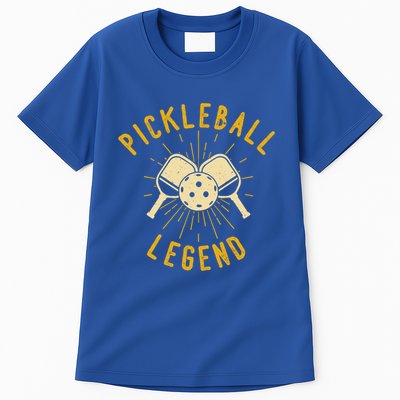Pickleball Legend Funny Pickleball Gift Tall T-Shirt