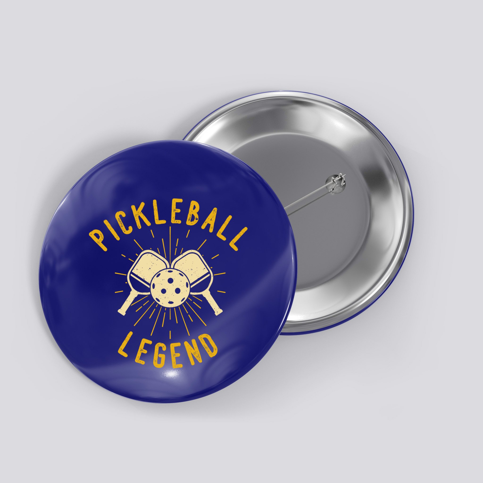 Pickleball Legend Funny Pickleball Gift Button