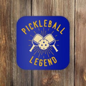 Pickleball Legend Funny Pickleball Gift Coaster