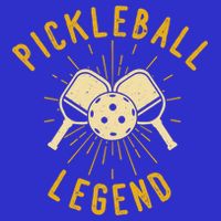 Pickleball Legend Funny Pickleball Gift 16 in Basic Backpack
