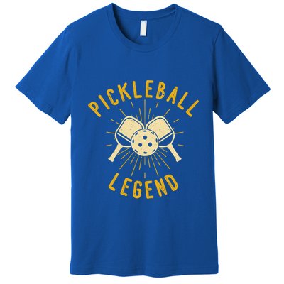 Pickleball Legend Funny Pickleball Gift Premium T-Shirt