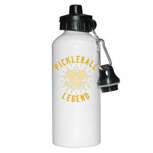 Pickleball Legend Funny Pickleball Gift Aluminum Water Bottle