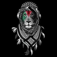 Palestinian Lion Free Palestine Free Gaza Palestine Flag Impact Tech Backpack