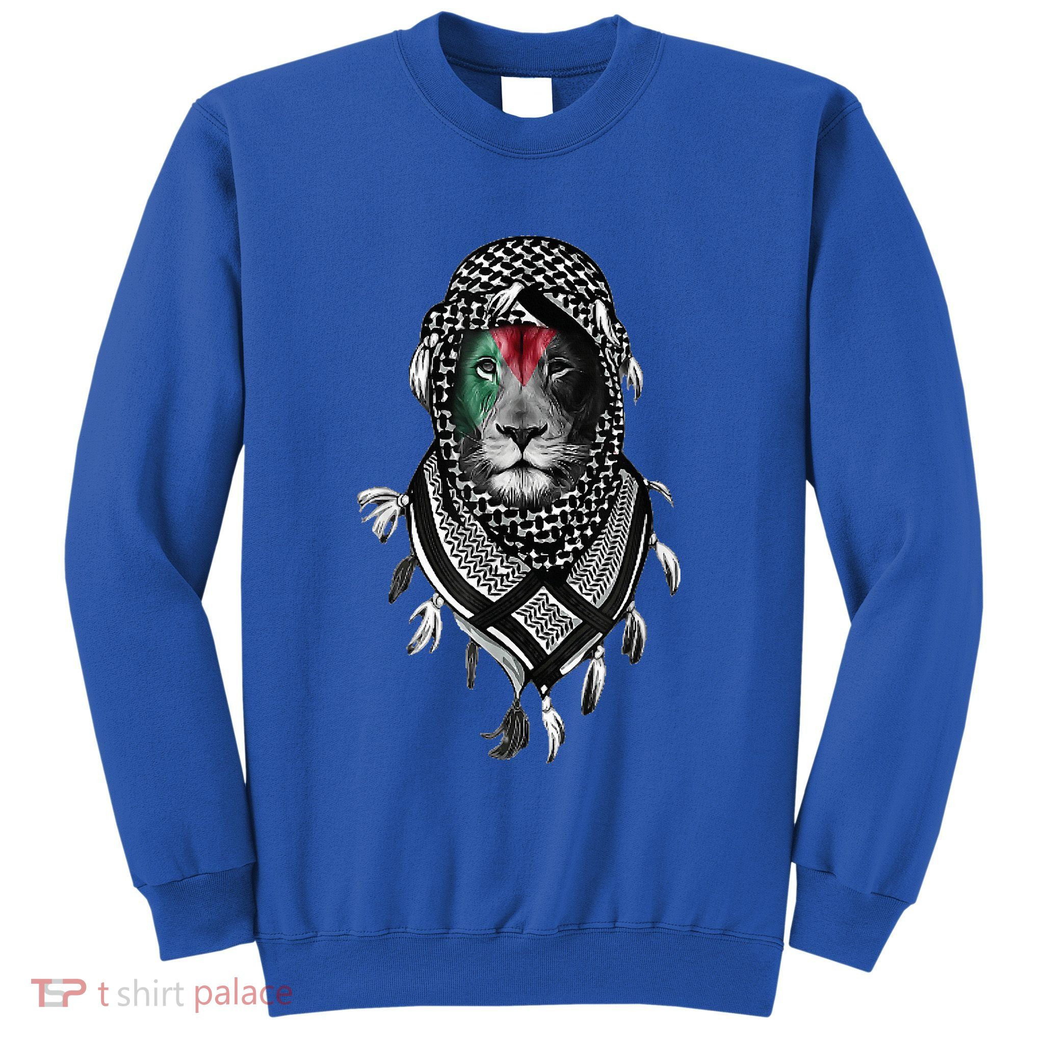 Palestinian Lion Free Palestine Free Gaza Palestine Flag Sweatshirt