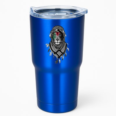 Palestinian Lion Free Palestine Free Gaza Palestine Flag Tumbler
